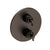 Newport Brass 3-3323TR Tolmin 1/2" Round Thermostatic Trim Plate with Handle