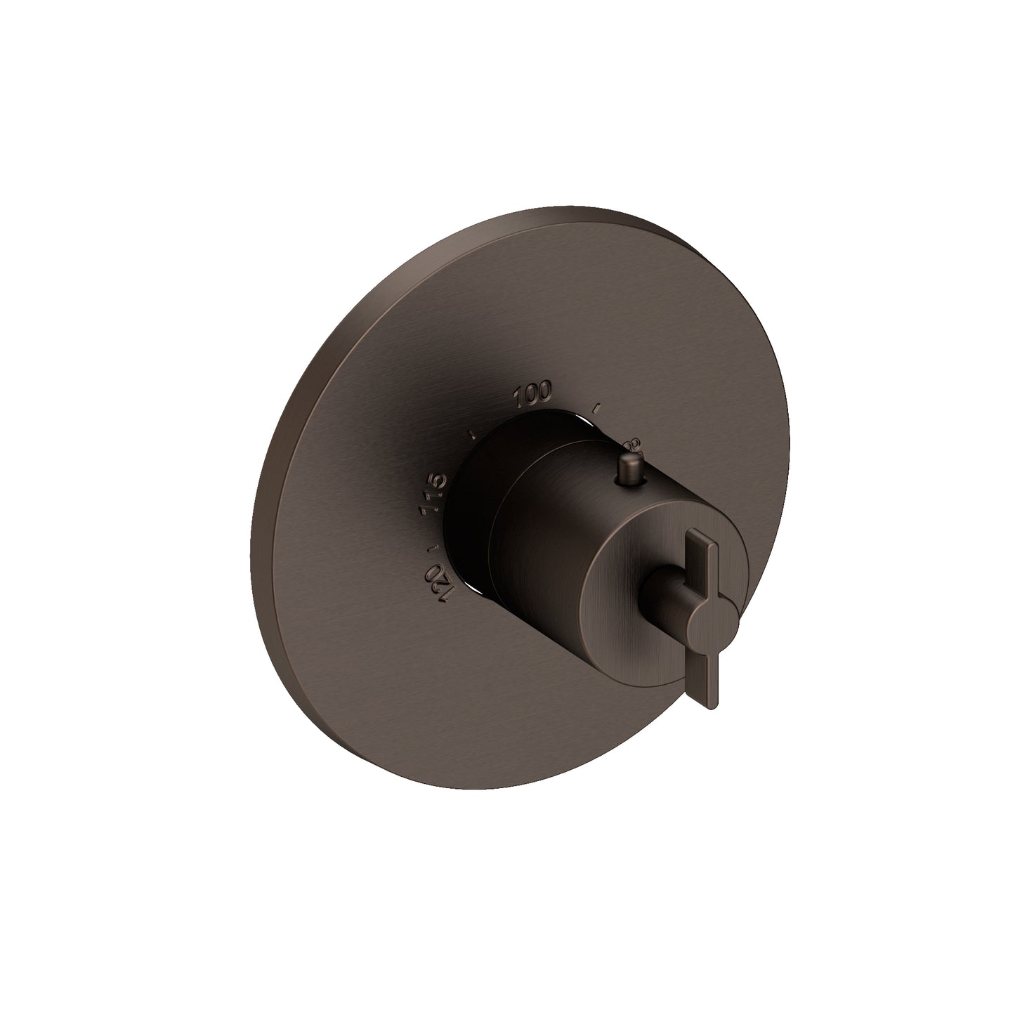 Newport Brass 3-3324TR Tolmin 3/4" Round Thermostatic Trim Plate With Handle