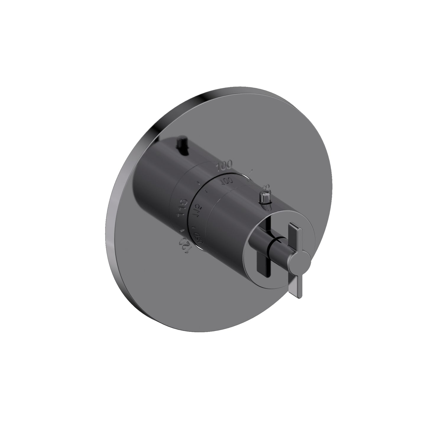 Newport Brass 3-3324TR Tolmin 3/4" Round Thermostatic Trim Plate With Handle