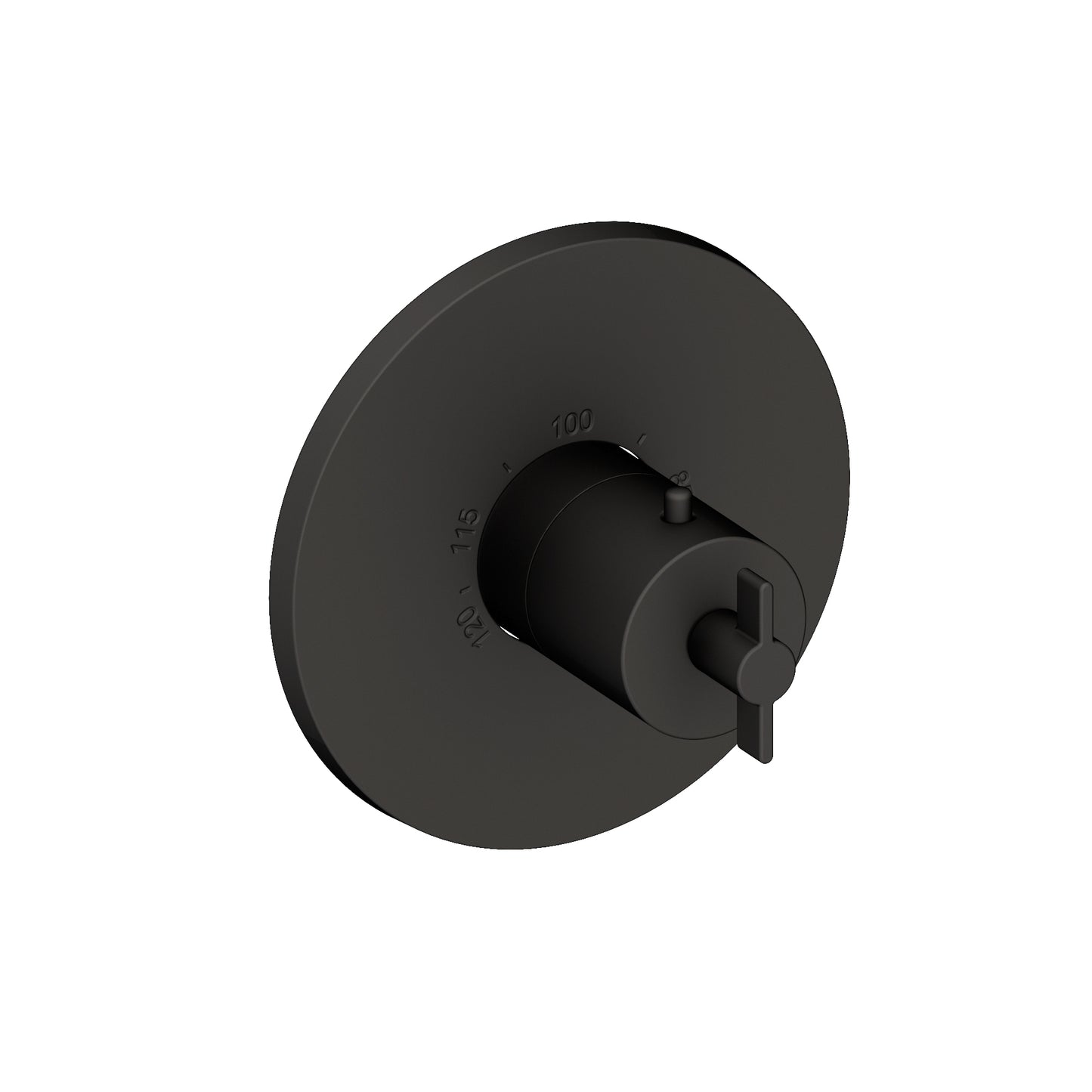 Newport Brass 3-3324TR Tolmin 3/4" Round Thermostatic Trim Plate With Handle