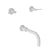 Newport Brass 3-3325 Tolmin Wall Mount Tub Faucet