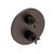 Newport Brass 3-3333TR Tolmin 1/2" Round Thermostatic Trim Plate with Handle