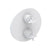 Newport Brass 3-3333TR Tolmin 1/2" Round Thermostatic Trim Plate with Handle