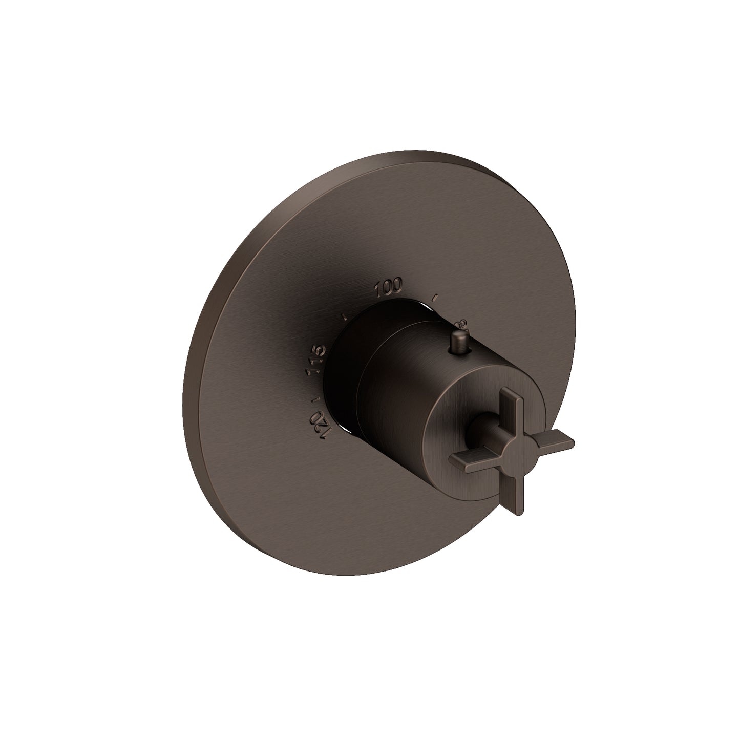 Newport Brass 3-3334TR Tolmin 3/4" Round Thermostatic Trim Plate With Handle