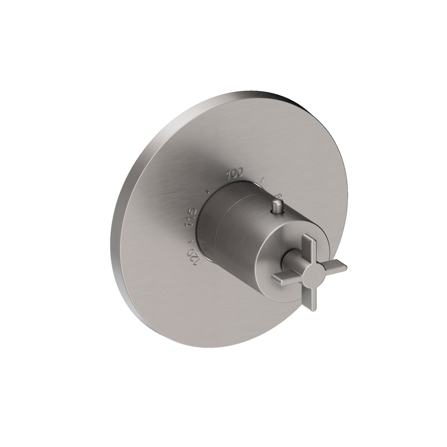 Newport Brass 3-3334TR Tolmin 3/4" Round Thermostatic Trim Plate With Handle