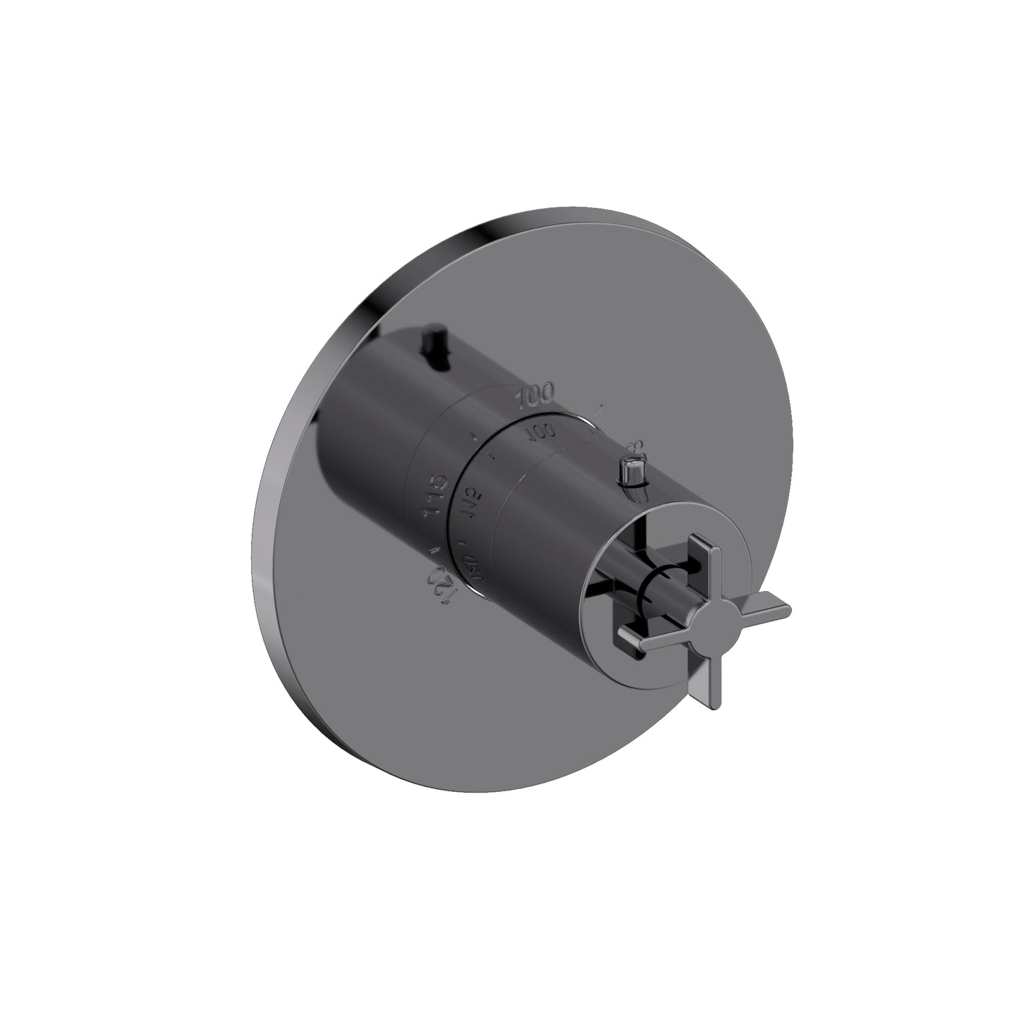 Newport Brass 3-3334TR Tolmin 3/4" Round Thermostatic Trim Plate With Handle