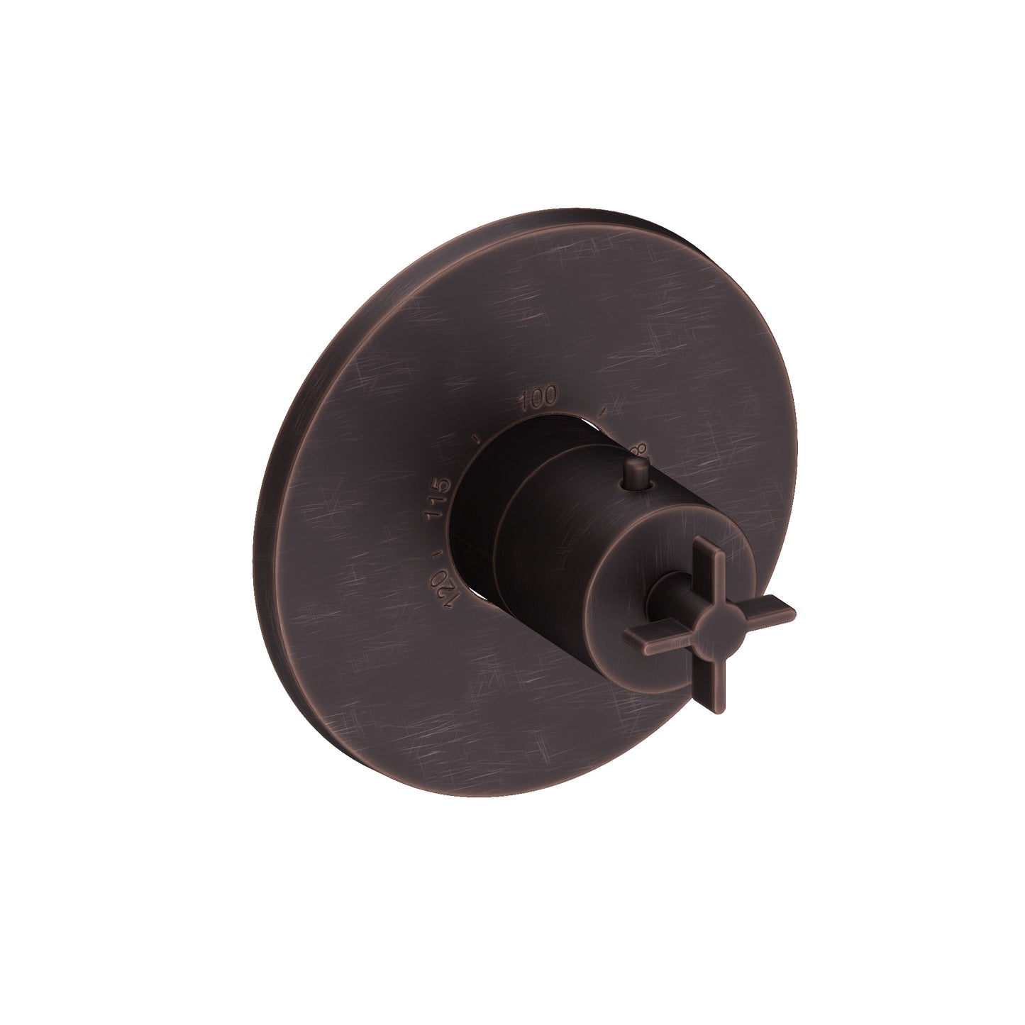 Newport Brass 3-3334TR Tolmin 3/4" Round Thermostatic Trim Plate With Handle