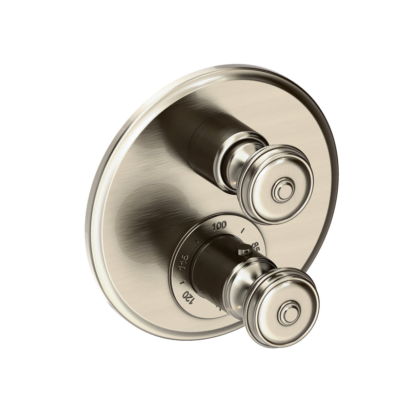 Newport Brass 3-803TR Seaport 1/2" Round Thermostatic Trim Plate with Handle