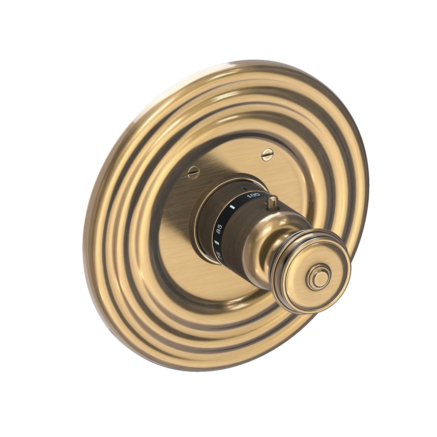 Newport Brass 3-804TR Seaport 3/4" Round Thermostatic Trim Plate with Handle