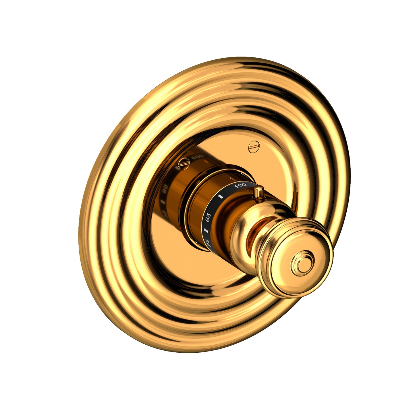 Newport Brass 3-804TR Seaport 3/4" Round Thermostatic Trim Plate with Handle