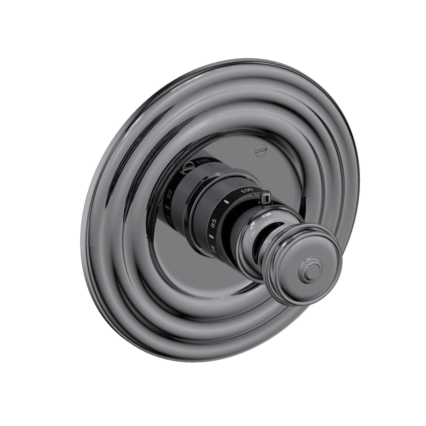 Newport Brass 3-804TR Seaport 3/4" Round Thermostatic Trim Plate with Handle