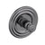 Newport Brass 3-804TR Seaport 3/4" Round Thermostatic Trim Plate with Handle