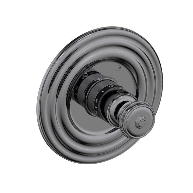 Newport Brass 3-804TR Seaport 3/4" Round Thermostatic Trim Plate with Handle