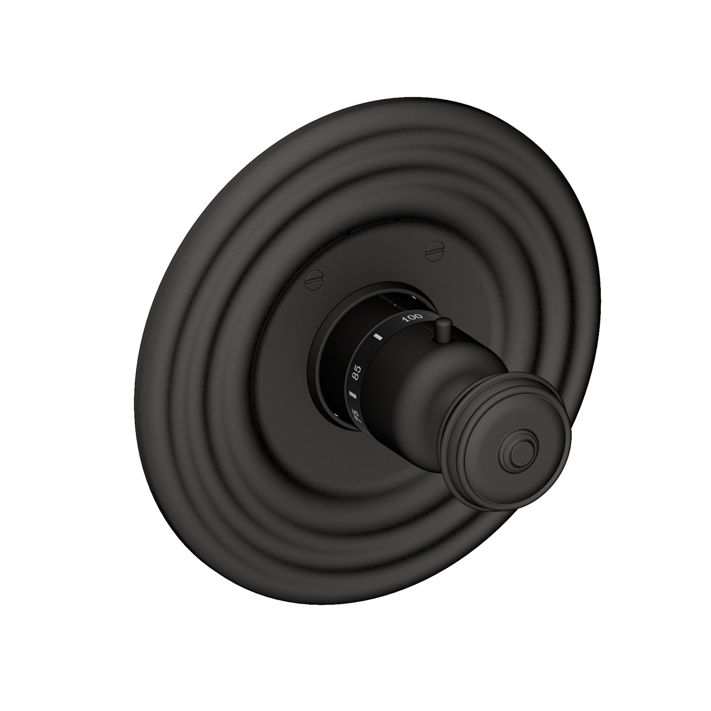 Newport Brass 3-804TR Seaport 3/4" Round Thermostatic Trim Plate with Handle