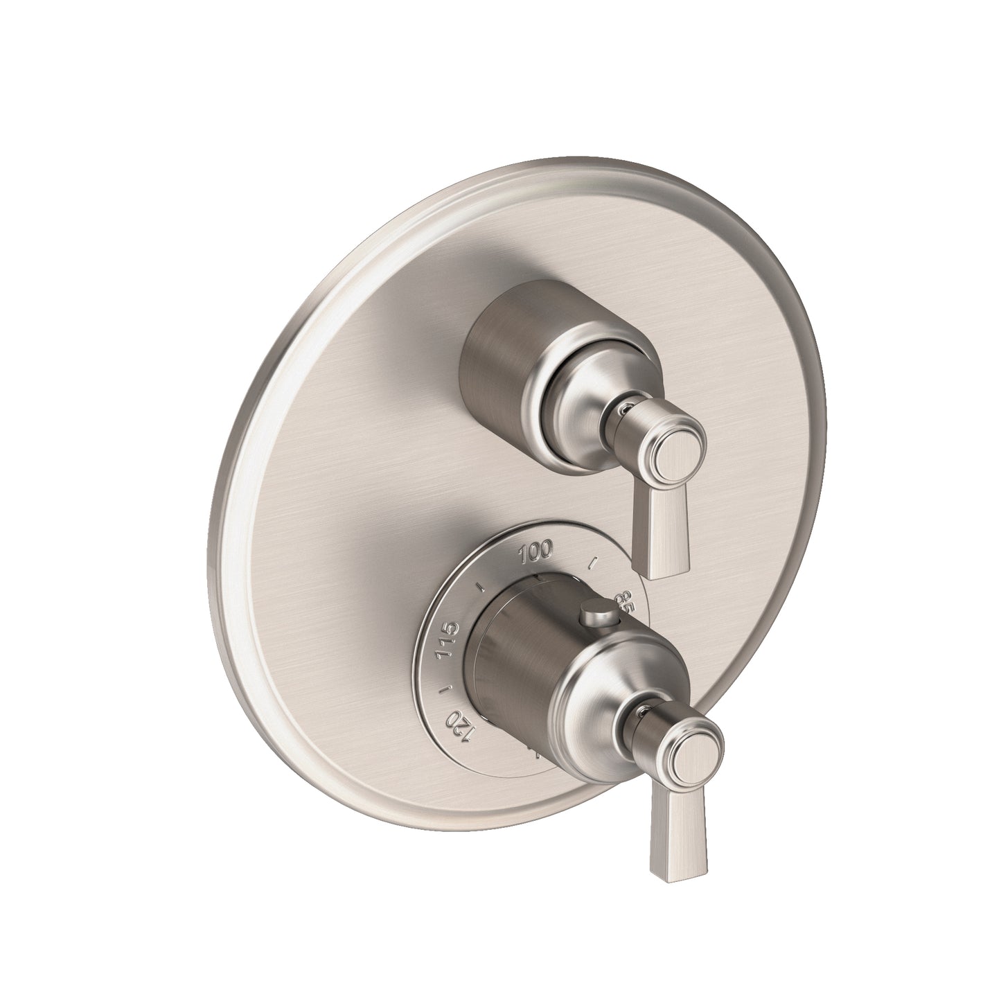 Newport Brass 3-913TR Astor 1/2" Round Thermostatic Trim Plate With Handle