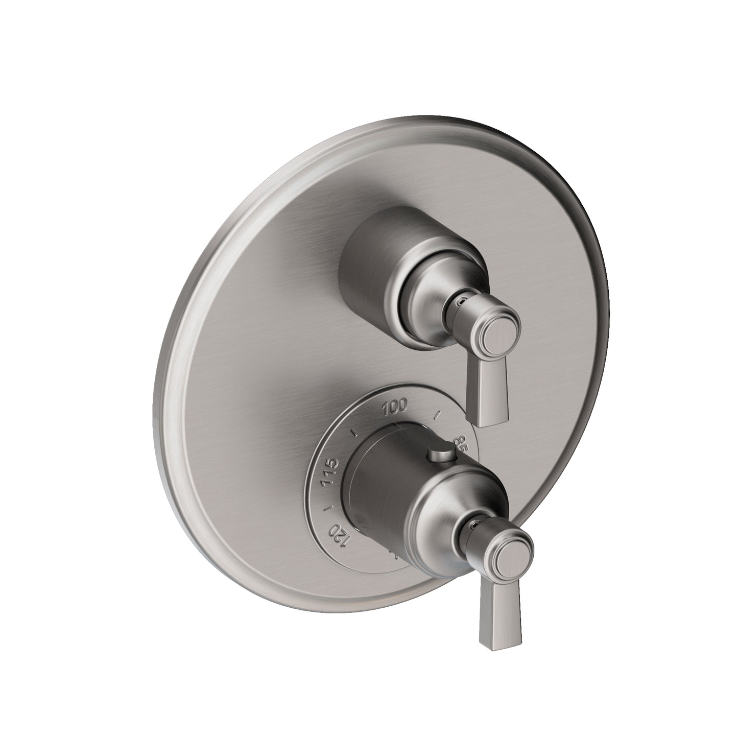 Newport Brass 3-913TR Astor 1/2" Round Thermostatic Trim Plate With Handle