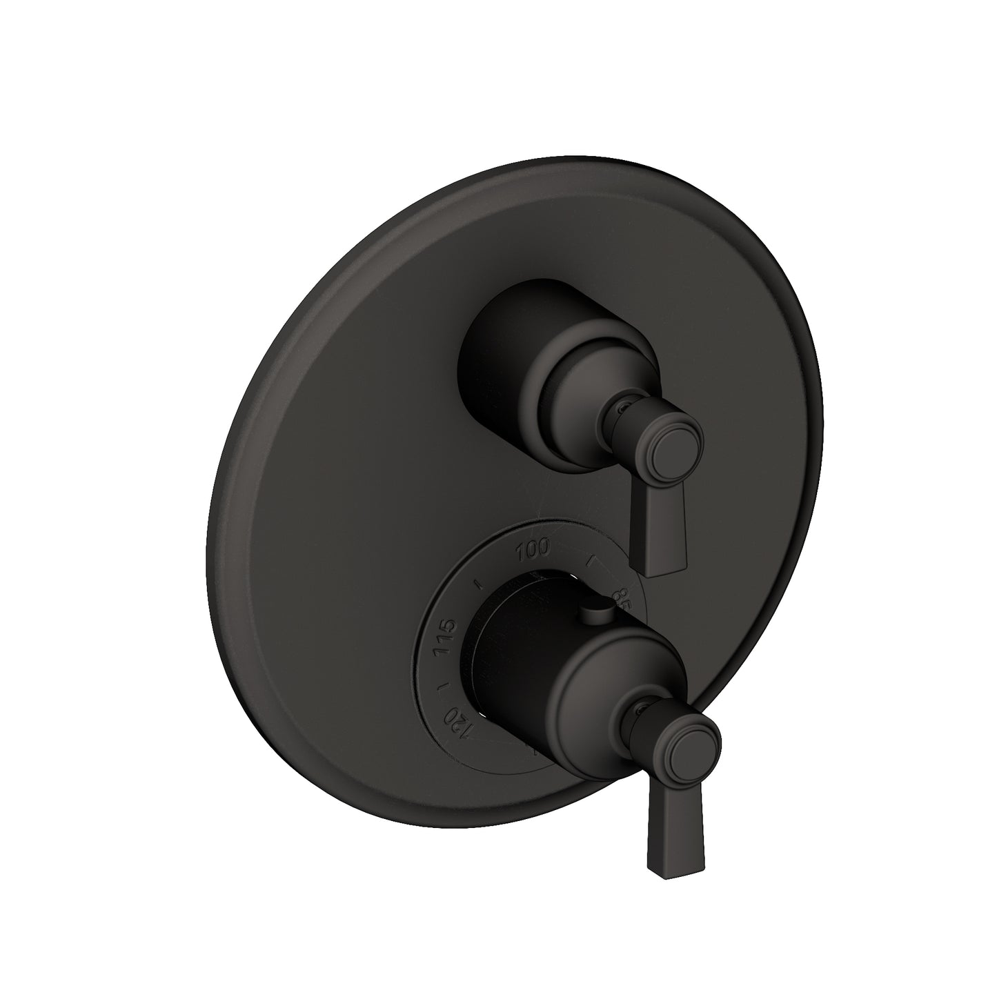 Newport Brass 3-913TR Astor 1/2" Round Thermostatic Trim Plate With Handle