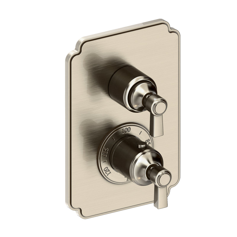 Newport Brass 3-913TS Astor 1/2" Square Thermostatic Trim Plate with Handle