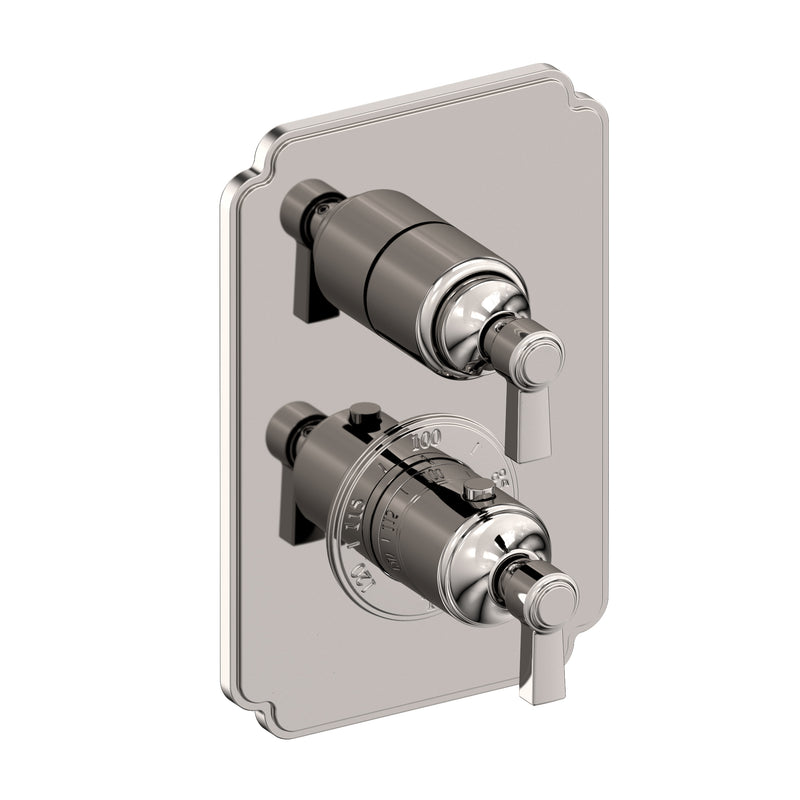 Newport Brass 3-913TS Astor 1/2" Square Thermostatic Trim Plate with Handle