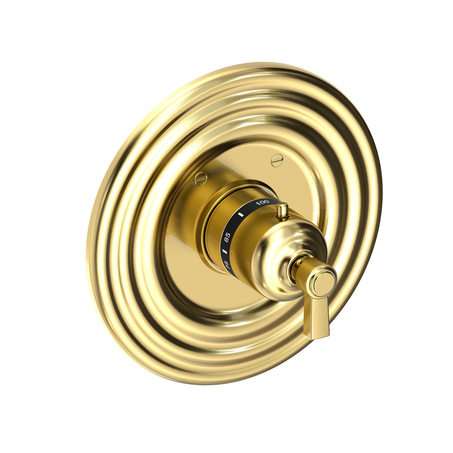 Newport Brass 3-914TR Astor 3/4" Round Thermostatic Trim Plate with Handle