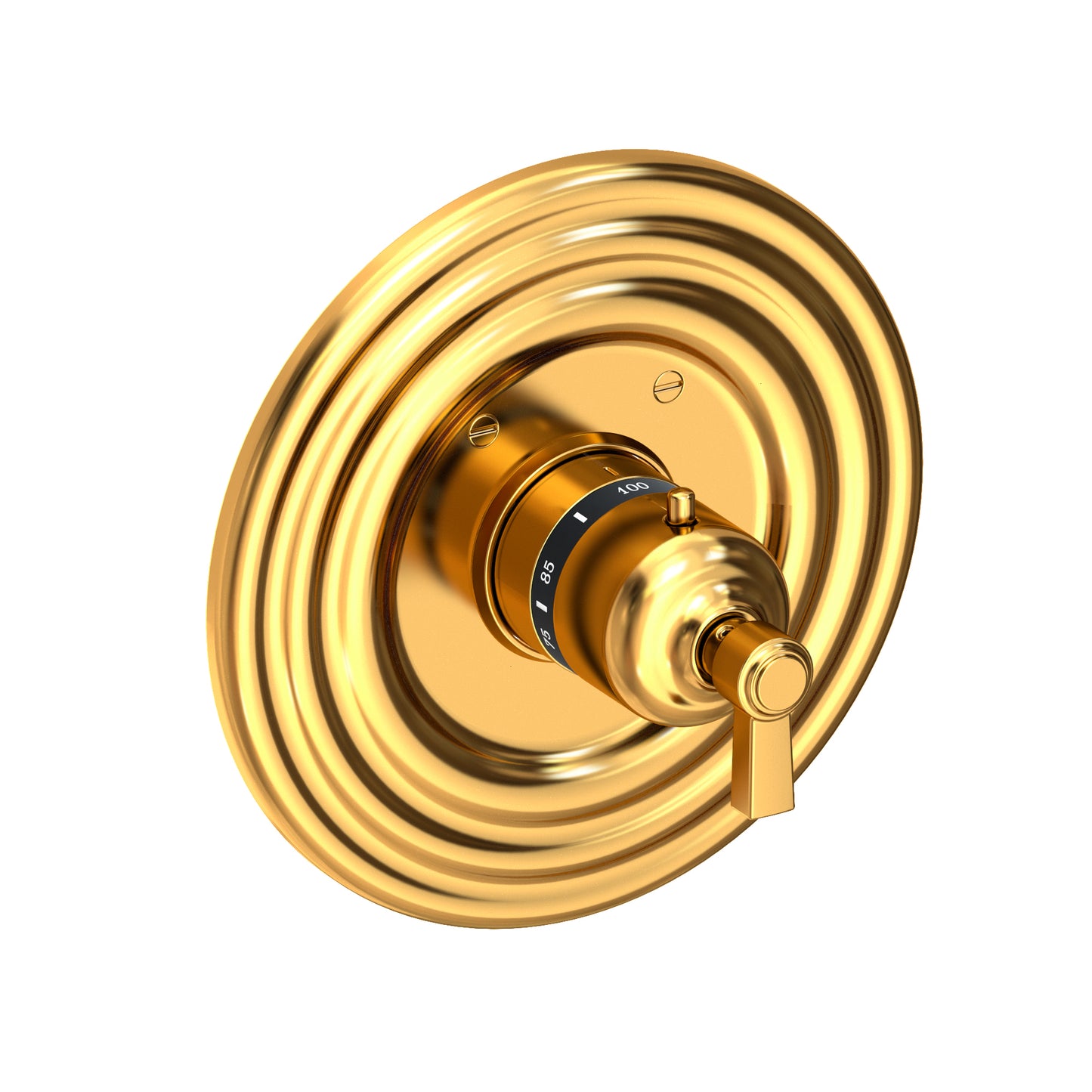 Newport Brass 3-914TR Astor 3/4" Round Thermostatic Trim Plate with Handle