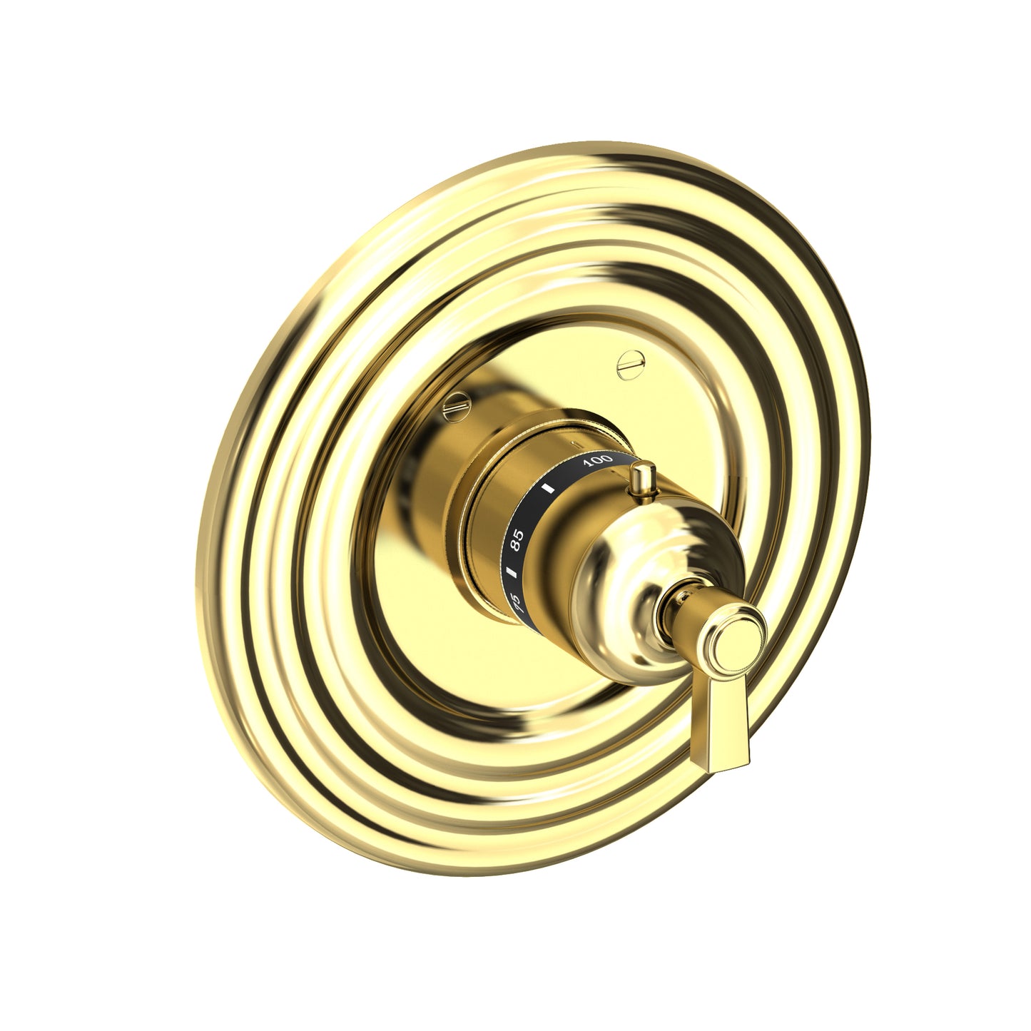 Newport Brass 3-914TR Astor 3/4" Round Thermostatic Trim Plate with Handle