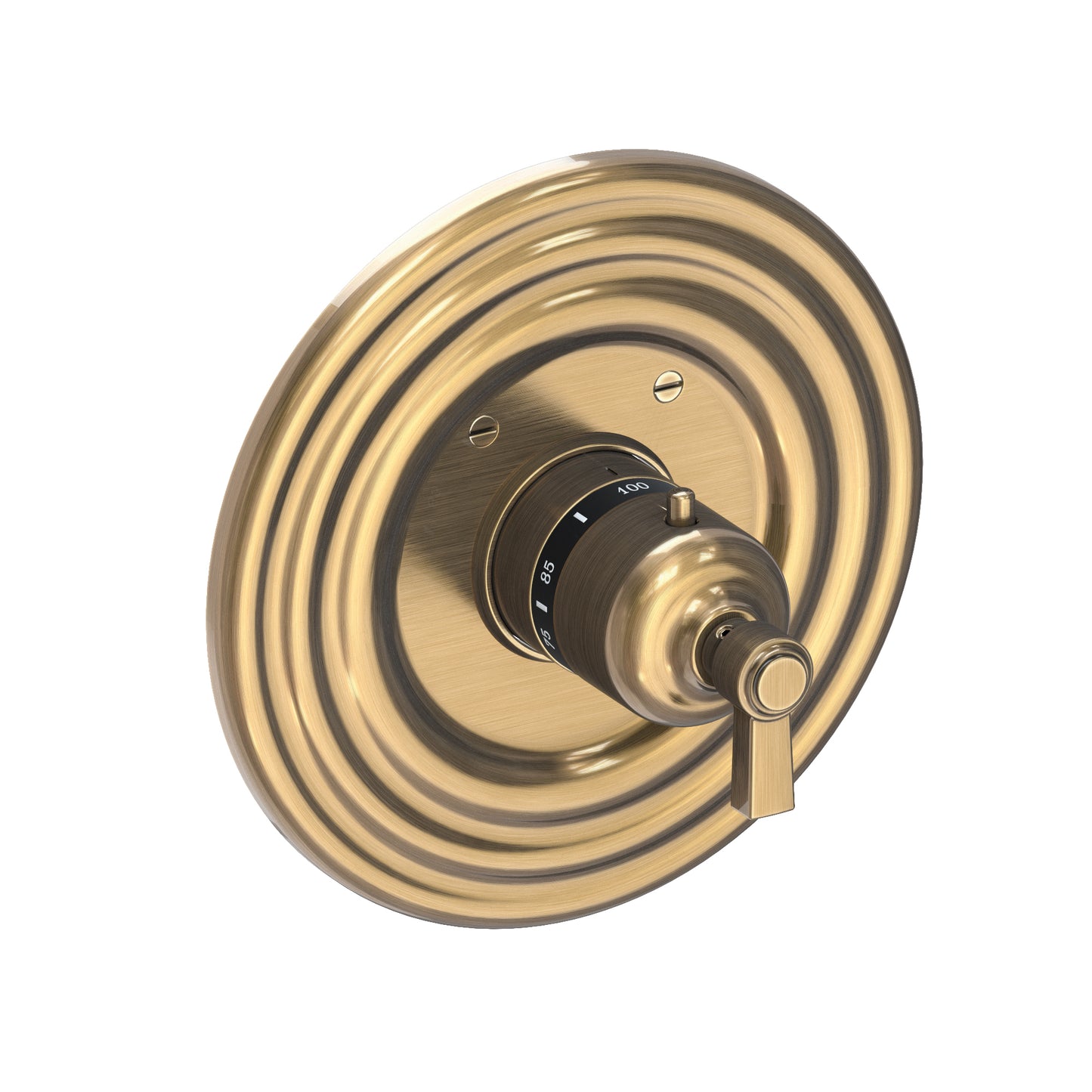 Newport Brass 3-914TR Astor 3/4" Round Thermostatic Trim Plate with Handle