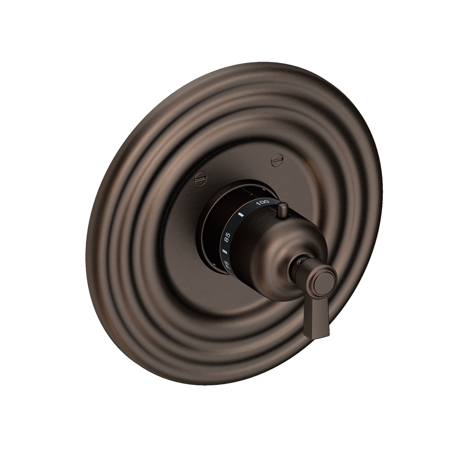 Newport Brass 3-914TR Astor 3/4" Round Thermostatic Trim Plate with Handle