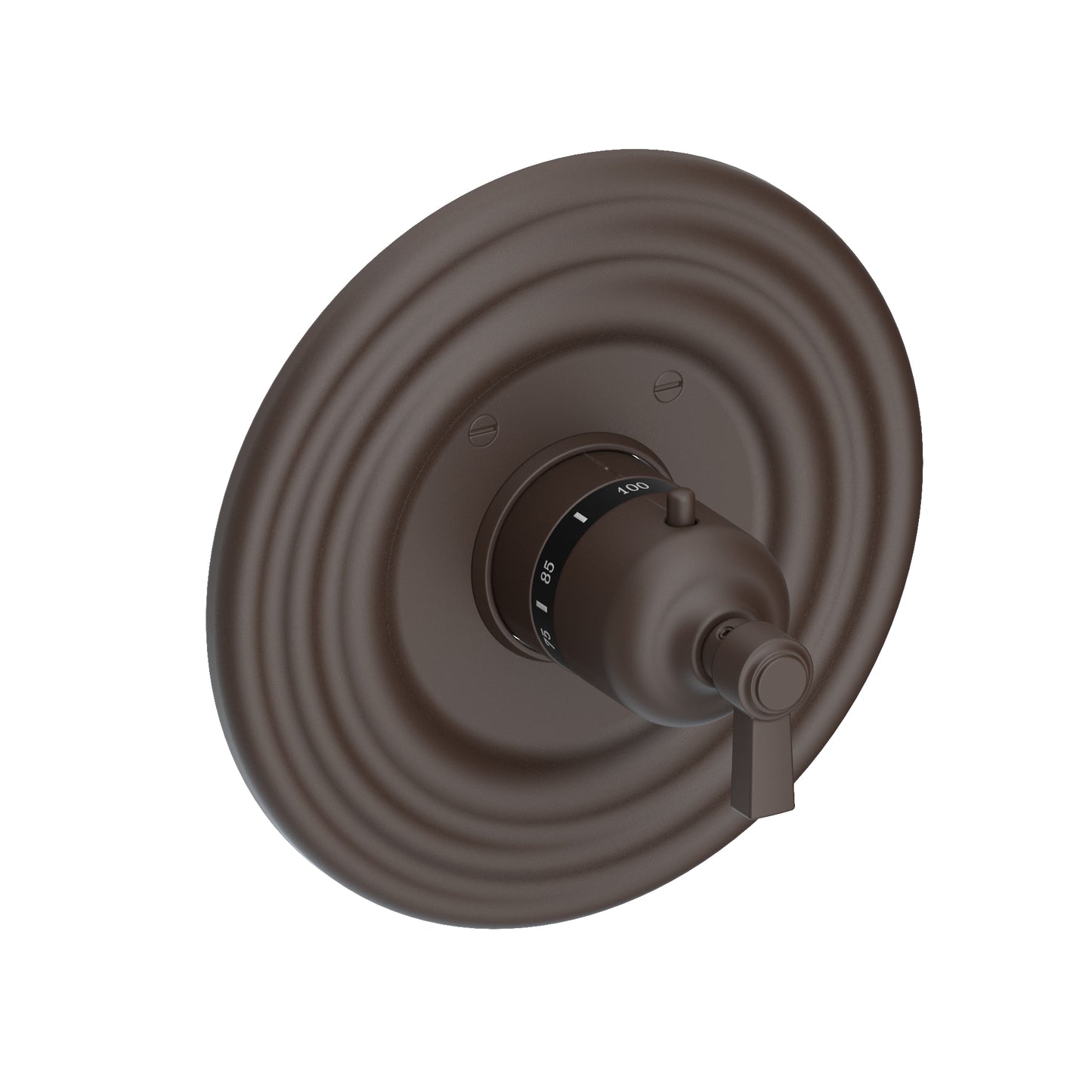 Newport Brass 3-914TR Astor 3/4" Round Thermostatic Trim Plate with Handle