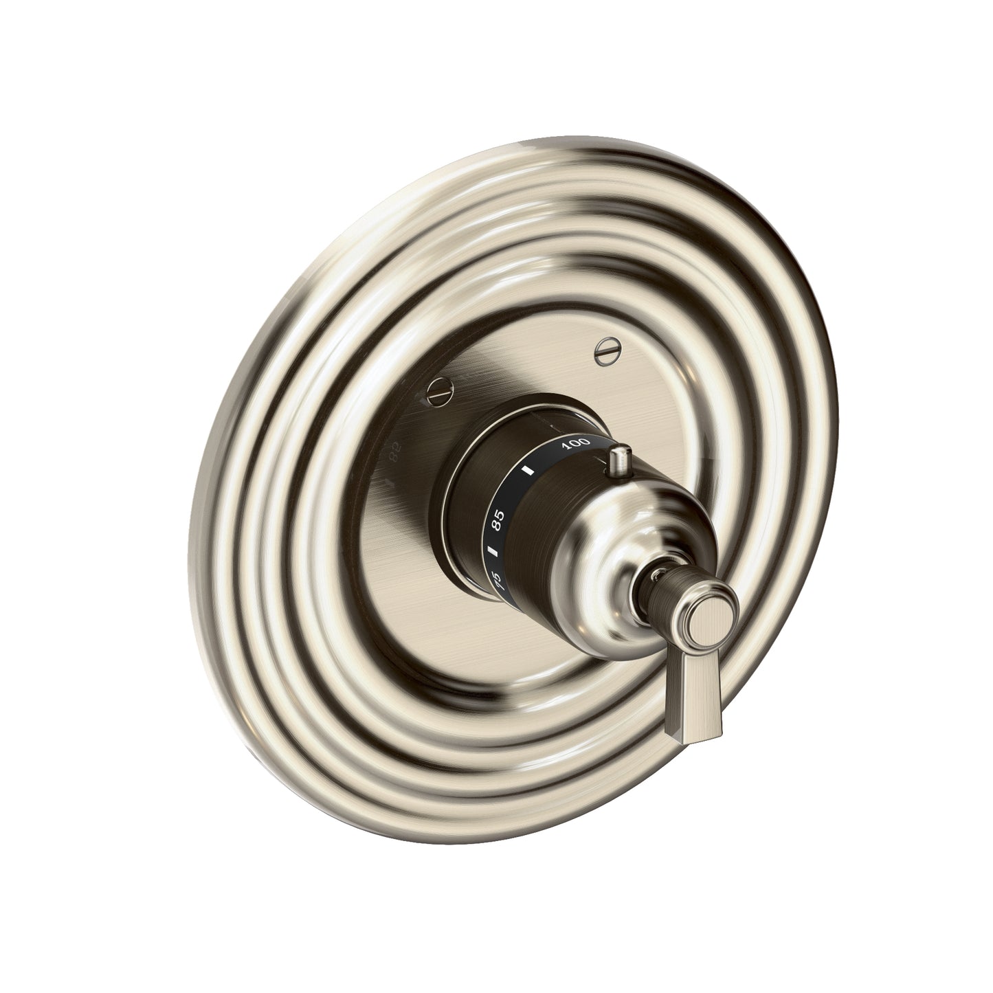 Newport Brass 3-914TR Astor 3/4" Round Thermostatic Trim Plate with Handle