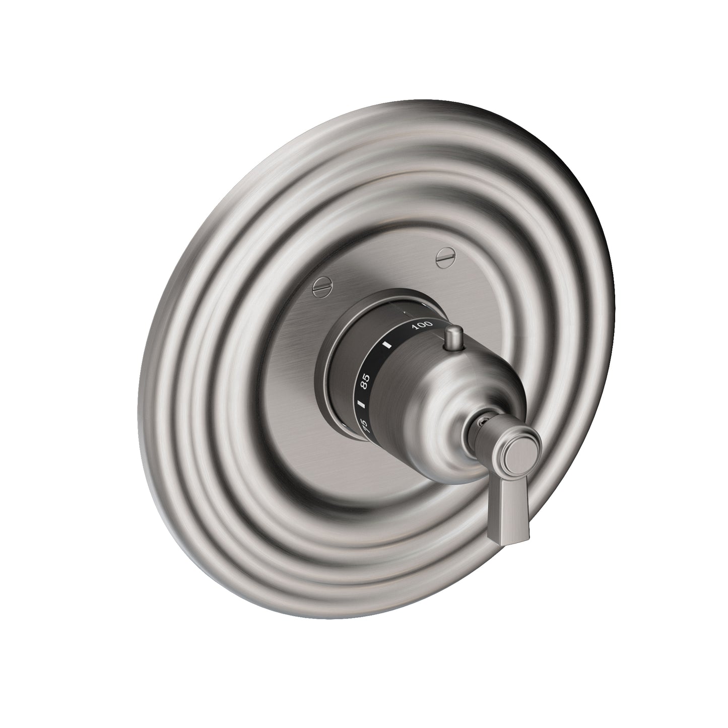 Newport Brass 3-914TR Astor 3/4" Round Thermostatic Trim Plate with Handle