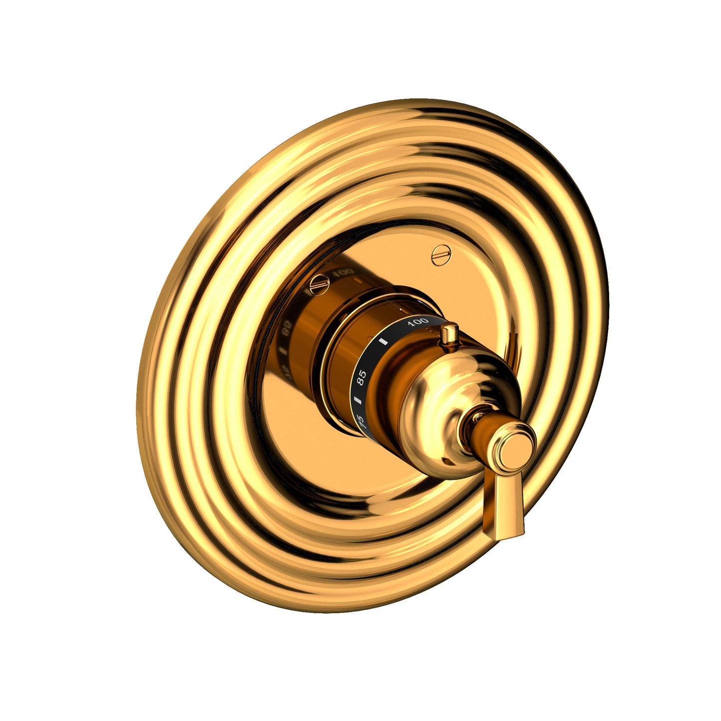 Newport Brass 3-914TR Astor 3/4" Round Thermostatic Trim Plate with Handle