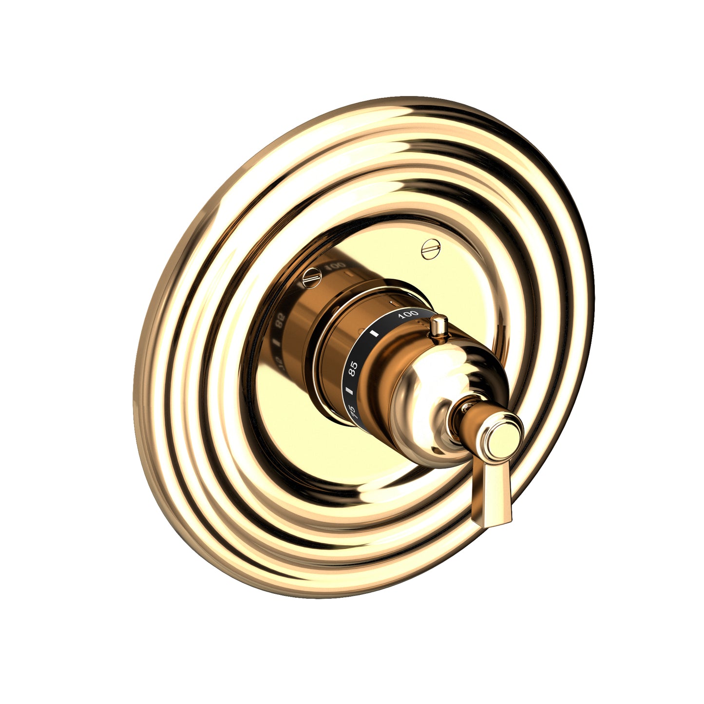 Newport Brass 3-914TR Astor 3/4" Round Thermostatic Trim Plate with Handle