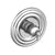 Newport Brass 3-914TR Astor 3/4" Round Thermostatic Trim Plate with Handle