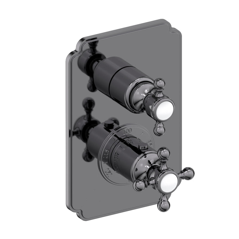 Newport Brass 3-923TS Astor 1/2" Square Thermostatic Trim Plate with Handle
