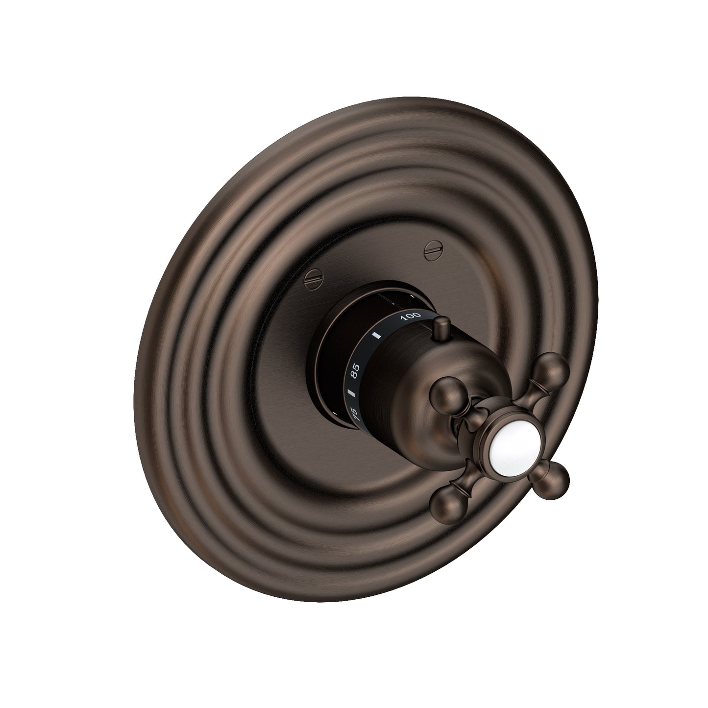 Newport Brass 3-924TR Astor 3/4" Round Thermostatic Trim Plate With Handle