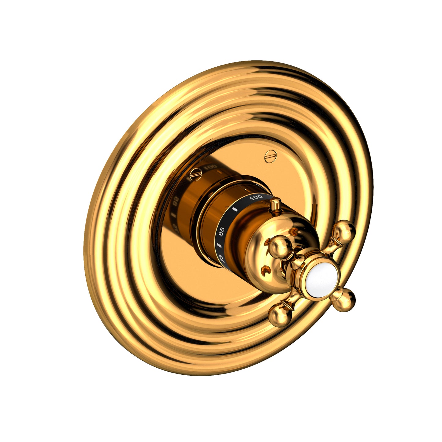 Newport Brass 3-924TR Astor 3/4" Round Thermostatic Trim Plate With Handle