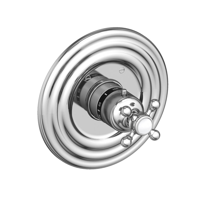 Newport Brass 3-924TR Astor 3/4" Round Thermostatic Trim Plate With Handle