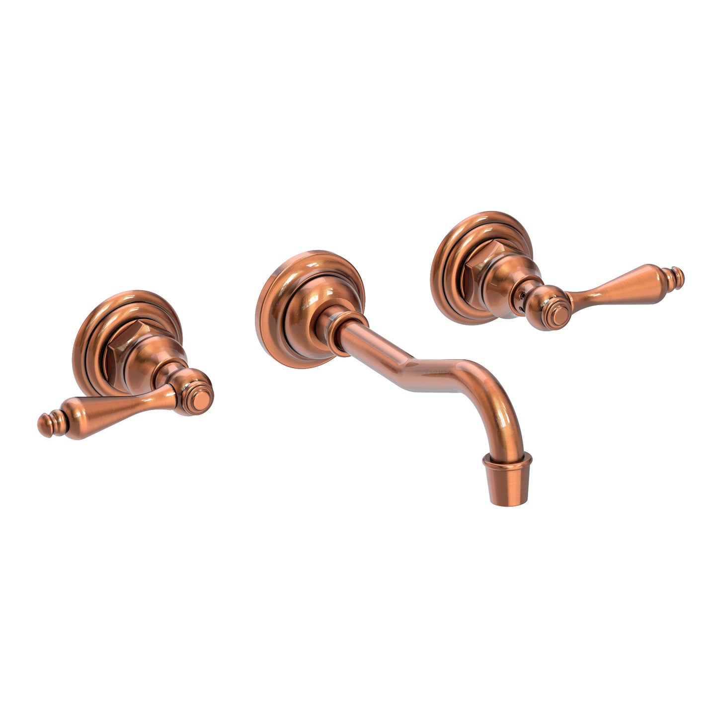 Newport Brass 3-9301L Chesterfield Wall Mount Lavatory Faucet