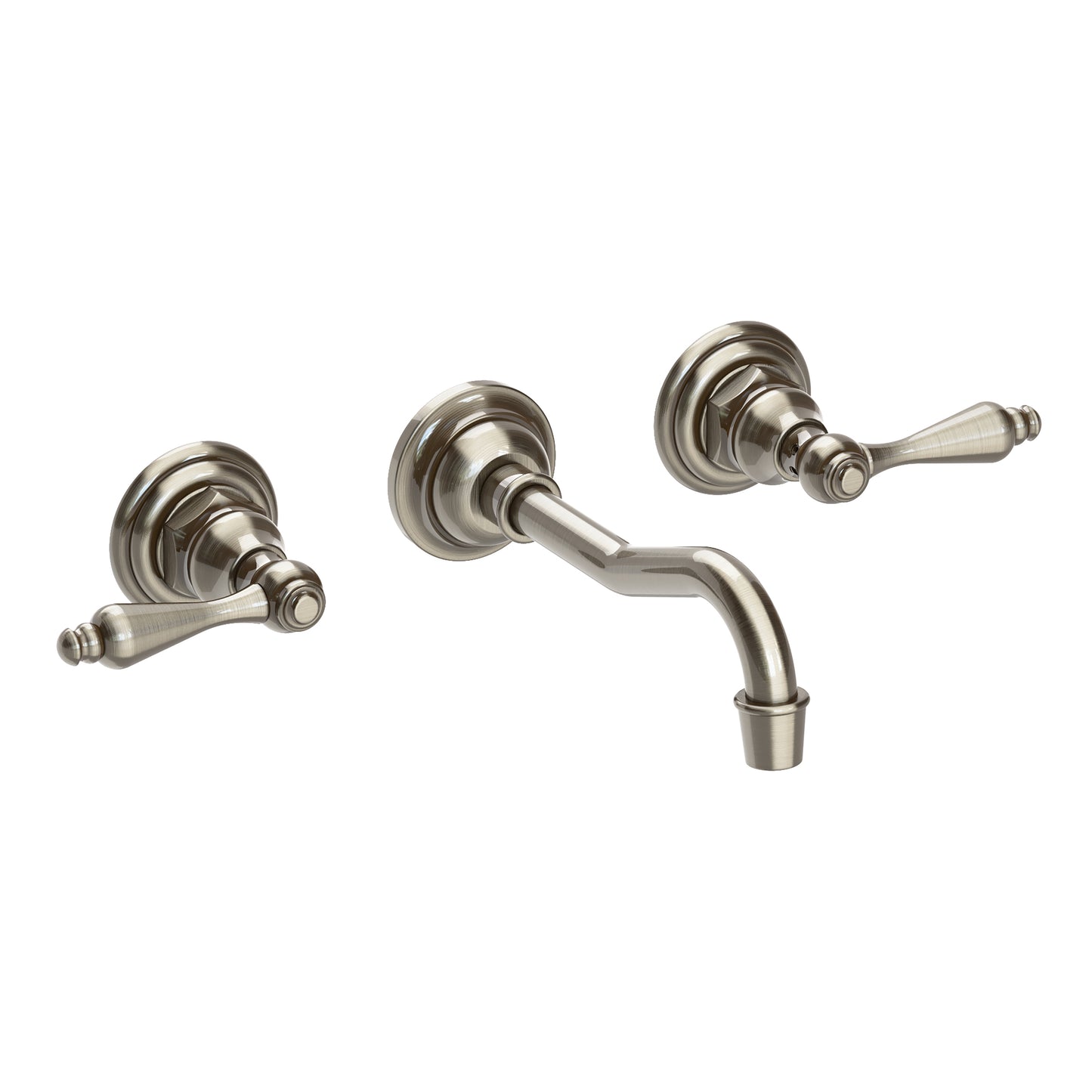 Newport Brass 3-9301L Chesterfield Wall Mount Lavatory Faucet