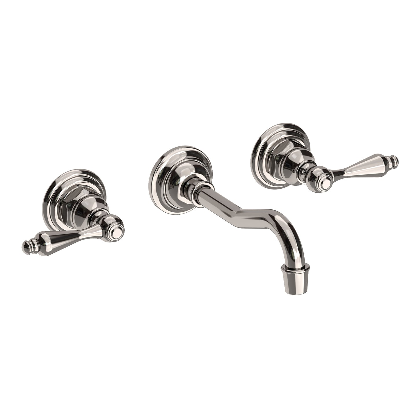 Newport Brass 3-9301L Chesterfield Wall Mount Lavatory Faucet