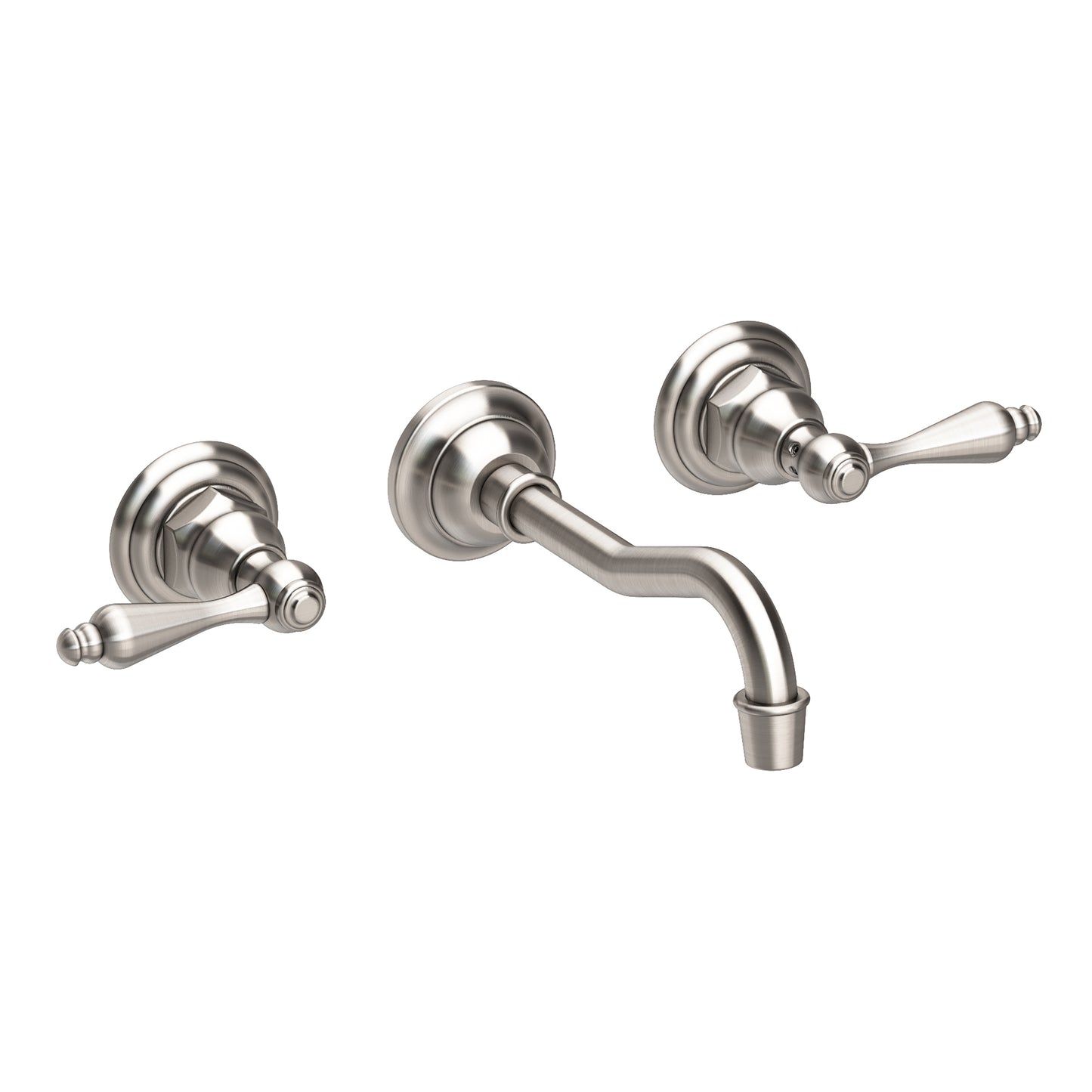 Newport Brass 3-9301L Chesterfield Wall Mount Lavatory Faucet