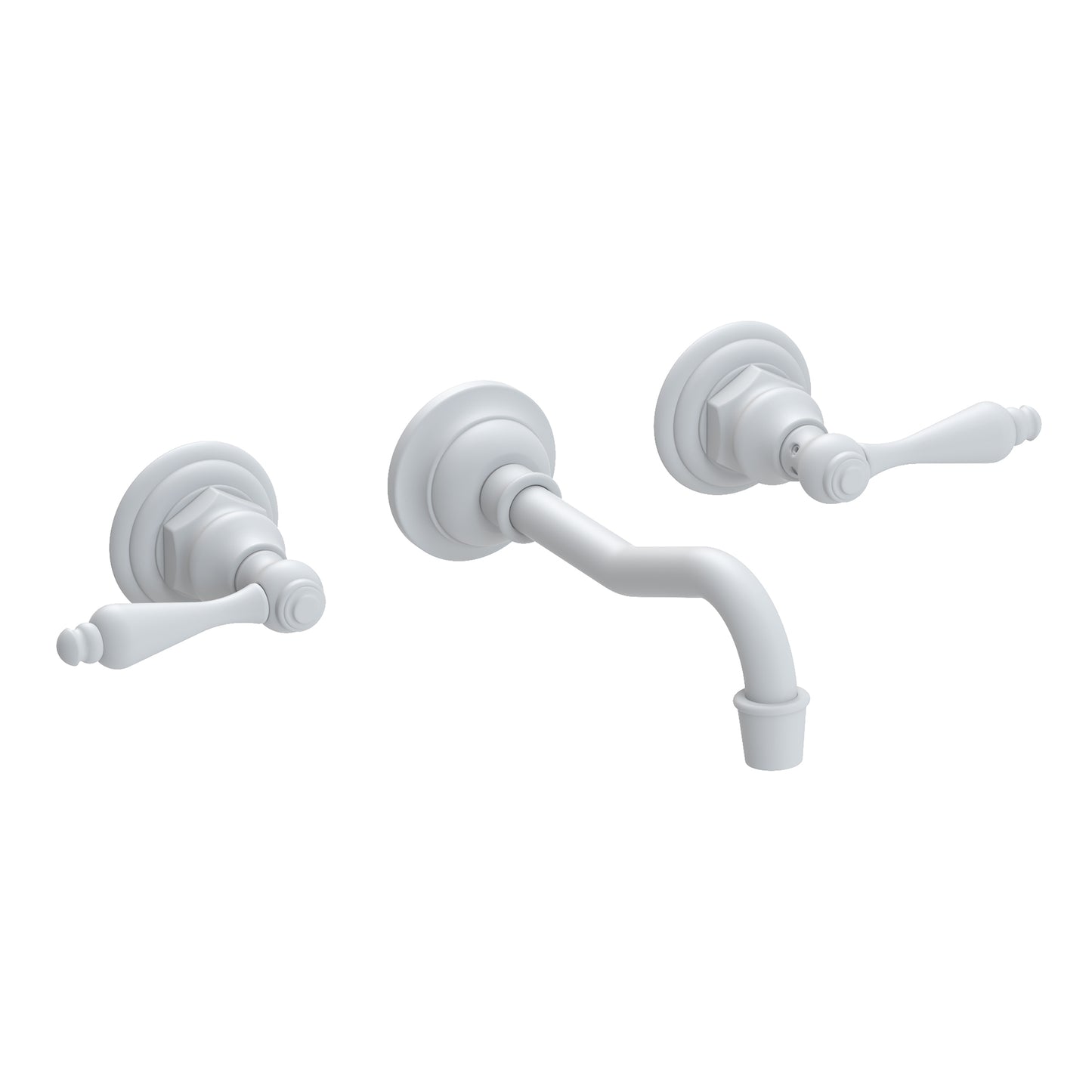 Newport Brass 3-9301L Chesterfield Wall Mount Lavatory Faucet