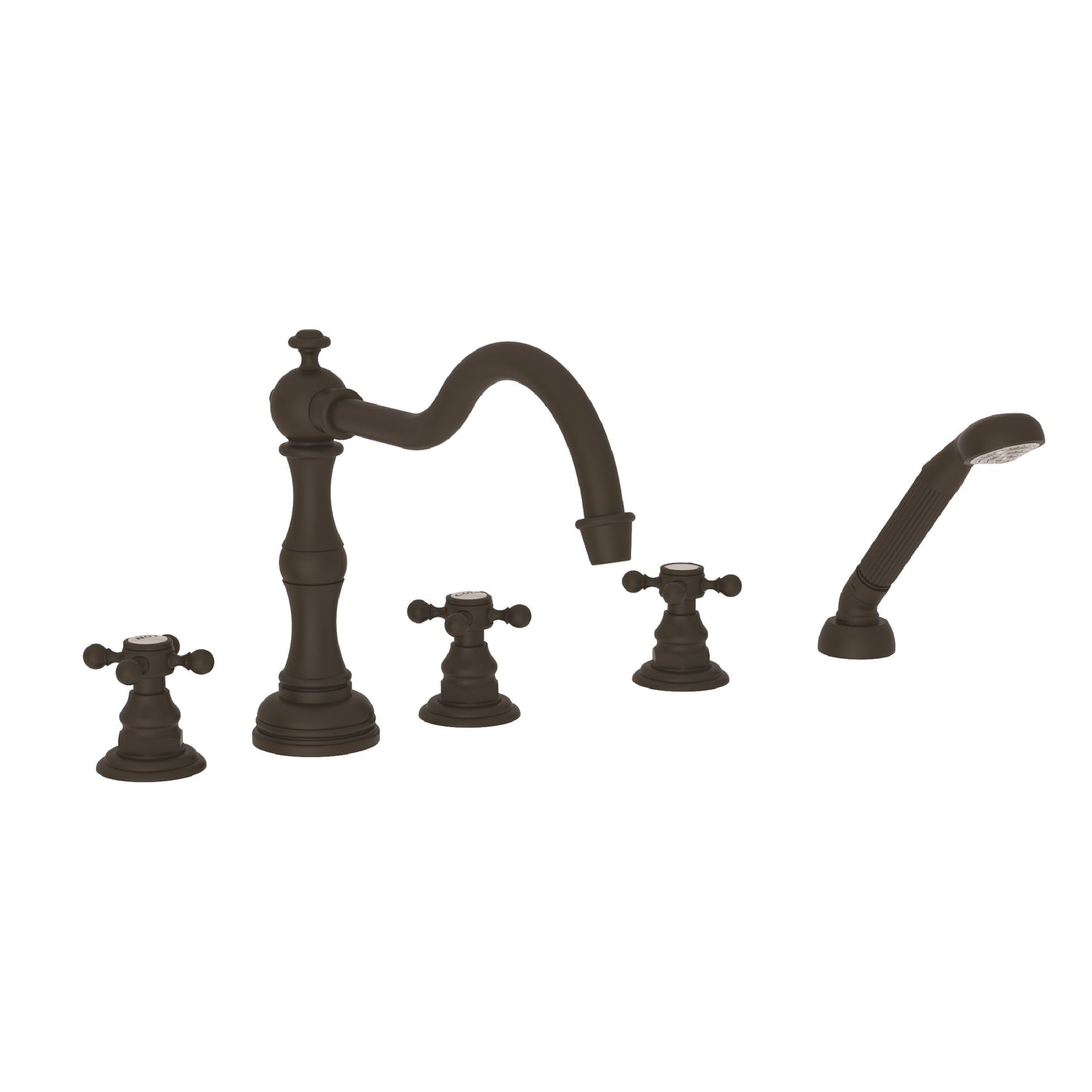 Newport Brass 3-937 Chesterfield Roman Tub Faucet With Hand Shower
