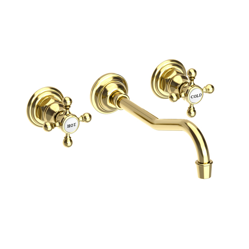 Newport Brass 3-944 Chesterfield Wall Mount Lavatory Faucet