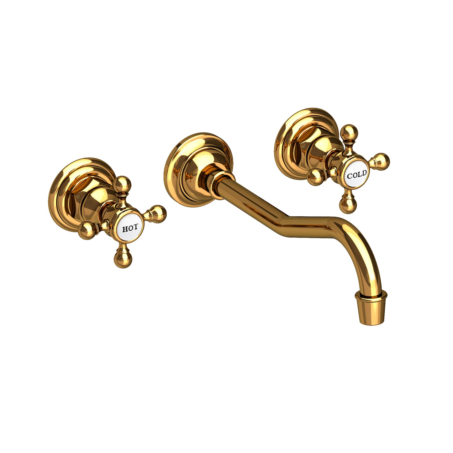 Newport Brass 3-944 Chesterfield Wall Mount Lavatory Faucet