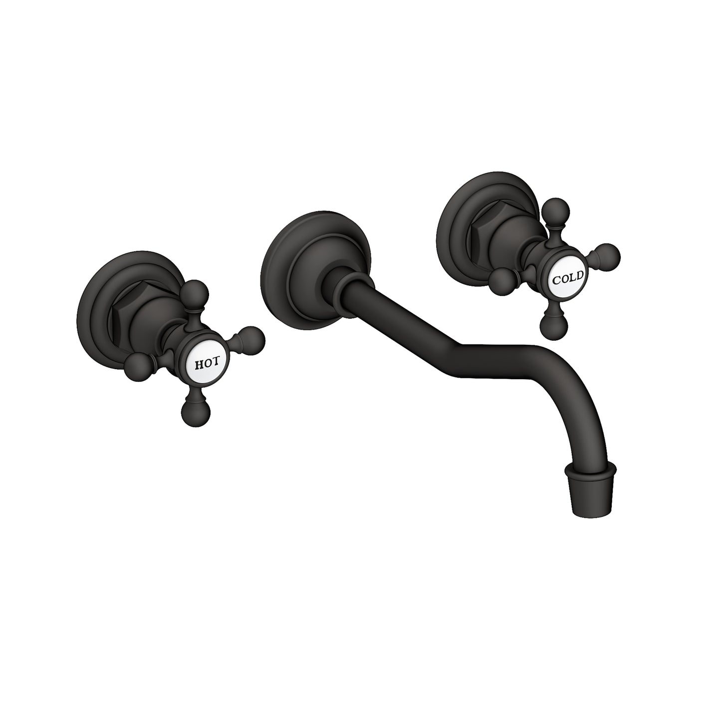 Newport Brass 3-944 Chesterfield Wall Mount Lavatory Faucet