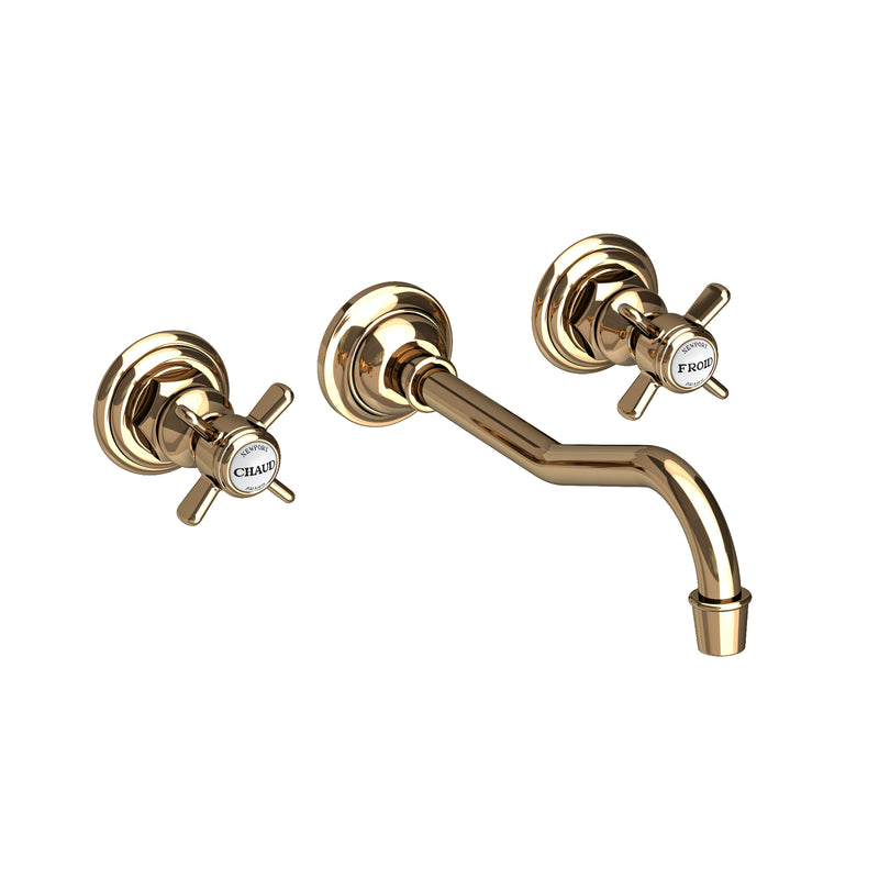 Newport Brass 3-947 Fairfield Wall Mount Lavatory Faucet