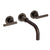 Newport Brass 3-991L East Linear Wall Mount Lavatory Faucet