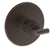 Newport Brass 3-994LTR East Linear 3/4" Round Thermostatic Trim Plate with Handle